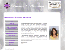 Tablet Screenshot of diamondascension.net